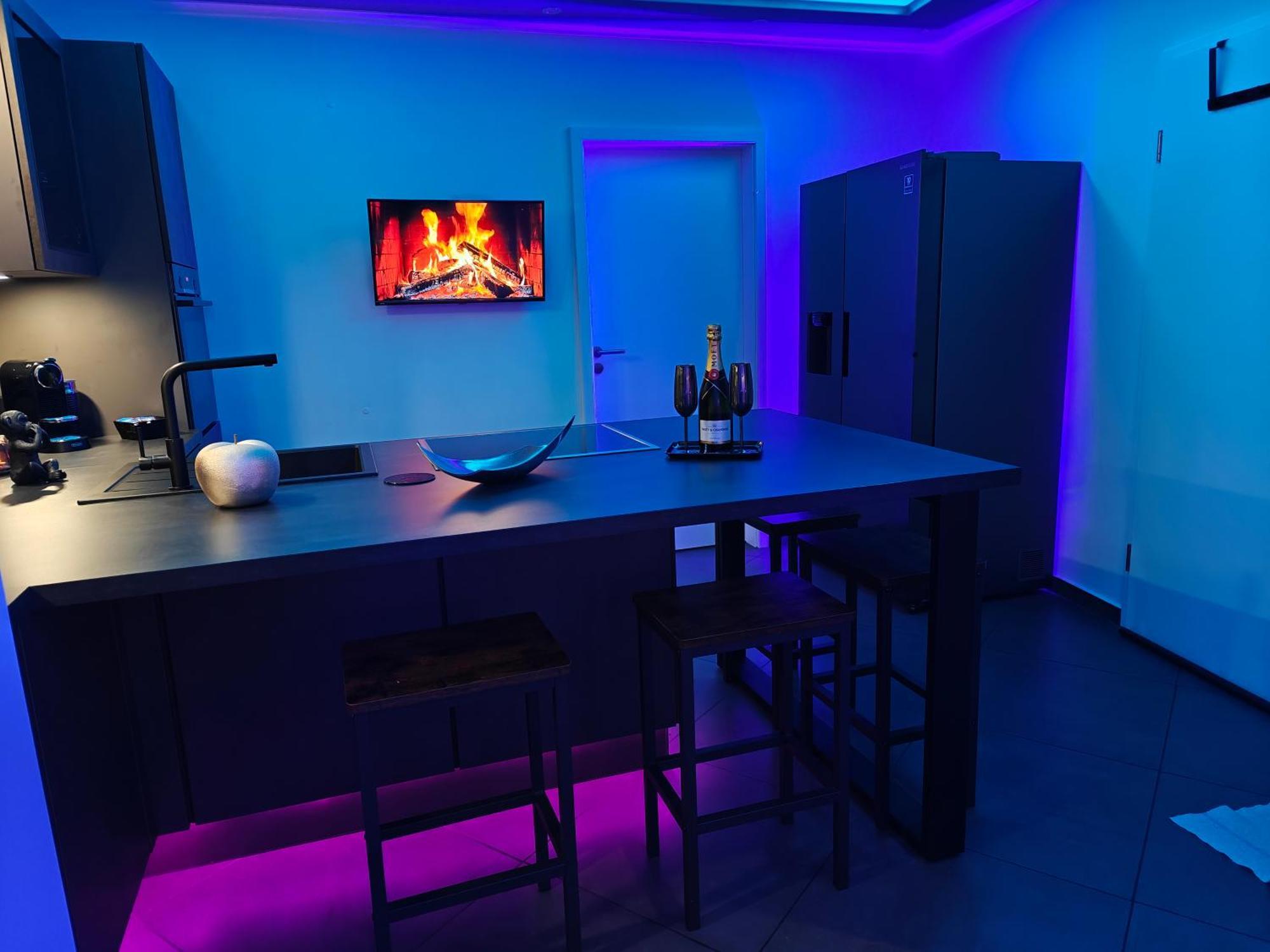 ヘルデッケLuxus Loft Whirlpool Designer Kueche Badアパートメント エクステリア 写真